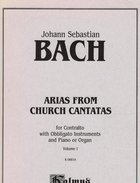 Bach - Complete Arias: Church Vol.1: Alto - Alto Voice