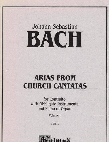 Bach - Complete Arias: Church Vol.1: Alto - Alto Voice