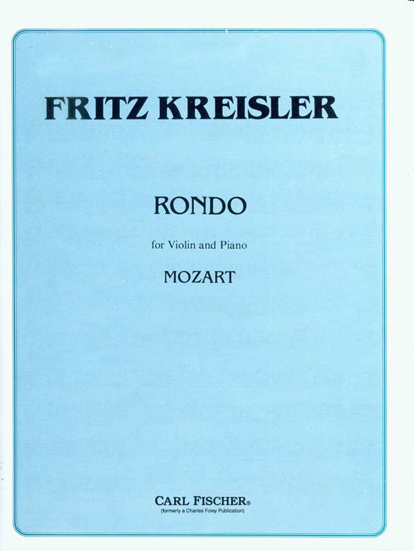 Mozart, arr. Kreisler - Rondo in D Major - Violin and Piano