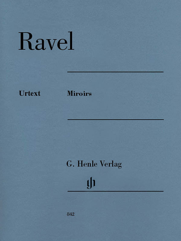 Ravel, ed. Jost – Miroirs – Piano