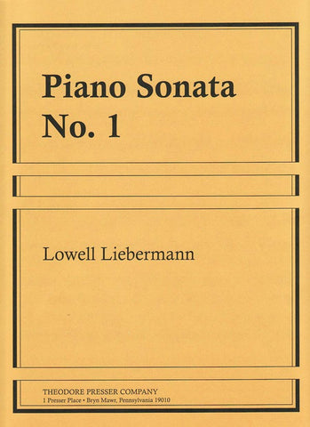 Liebermann – Piano Sonata No. 1 – Piano