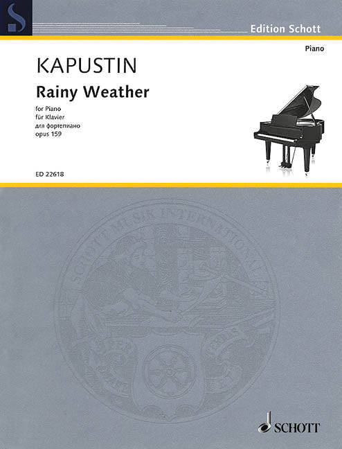 Kapustin - Rainy Weather, Op. 159 - Piano Solo