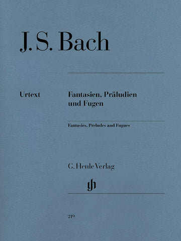 Bach – Fantasies, Preludes, and Fugues – Piano