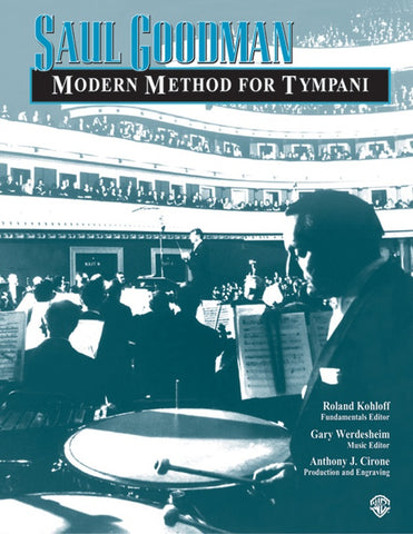 Goodman – Modern Method for Timpani – Timpani Method