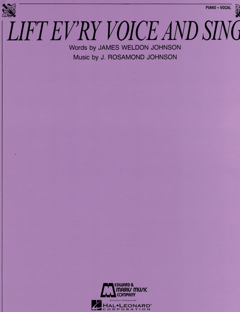 Johnson - Lift Every Voice & Sing - Solo Voice