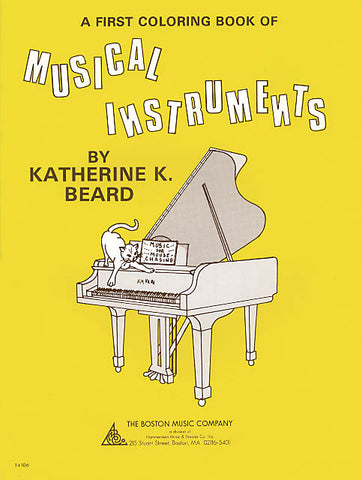 Beard – First Coloring Book of Musical Instruments – Book