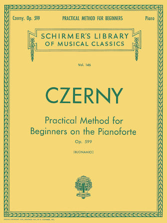 Czerny, ed. Buonamici - Practical Method, Op. 599 - Piano Method
