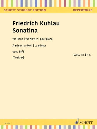 Kuhlau, ed. Twelsiek - Sonatina - Piano