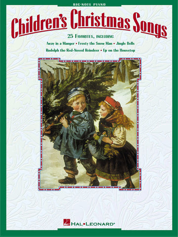 Various - Children's Christmas Songs - Big-Note Piano