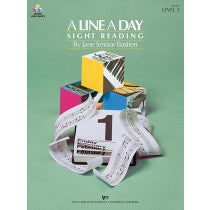 Bastien - Line a Day Sight Reading, Level 3 - Piano Method