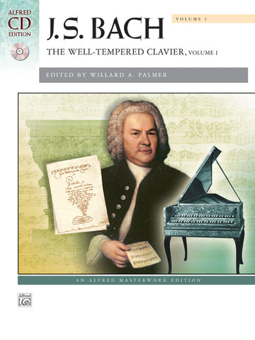 Bach – The Well-Tempered Clavier, Volume I (w/CD) – Piano