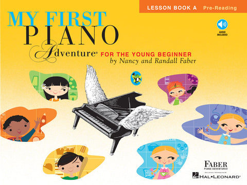 My First Piano Adventure: Lesson, Level A (w/CD) - Piano Method