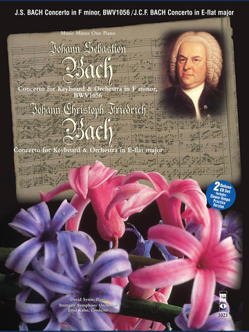 Bach, J.S., and Bach, J.C.F. – Concerto in F Minor, BMV 1056 (J.S. Bach) and Concerto in Eb Major (J.C. Bach) – Piano