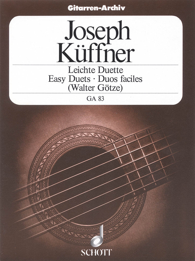 Kuffner, arr. Gotze - Easy Duets - Guitar Duet