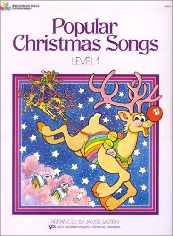 Bastien - Popular Christmas Songs, Level 1 - Piano Method