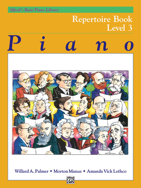 Alfred's Basic: Repertoire, Level 3 - Piano Method