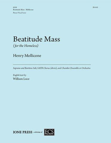 Mollicone - Beatitude Mass (for the Homeless) - Piano, Vocal Score