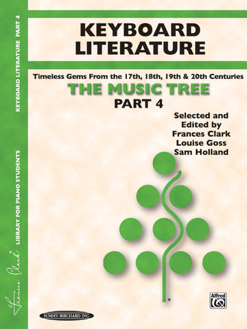 The Music Tree: Part 4, Keyboard Literature