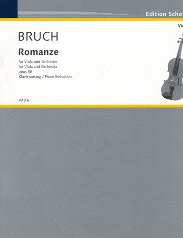 Bruch - Romanze, Op. 85 - Viola and Piano