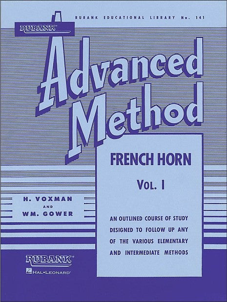 Rubank - Advanced Horn Method, Vol. 1 - Horn Method