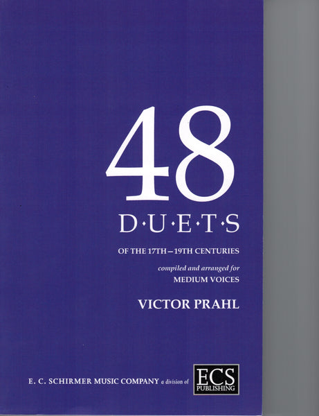 arr./ed. Prahl - 48 Duets of the 17th to 19th Centuries - Medium Voice