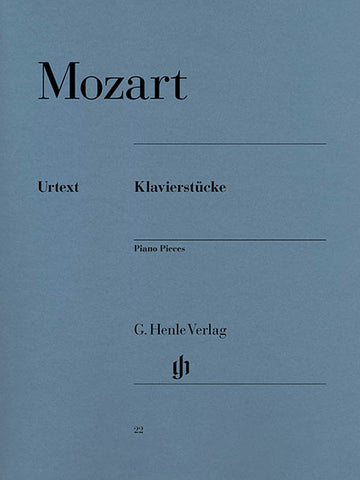 Mozart, ed. Scheideler – Piano Pieces – Piano