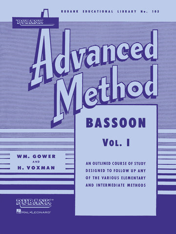 Gower and Voxman, eds. – Rubank Advanced Method – Bassoon Method