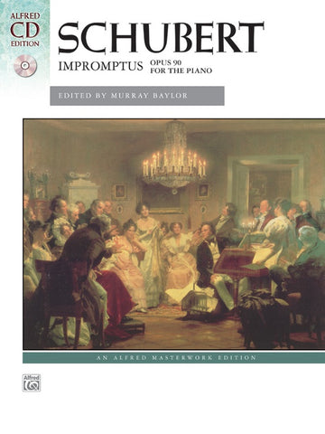 Schubert, ed. Baylor – Imprompus, Op. 90 (w/CD) – Piano