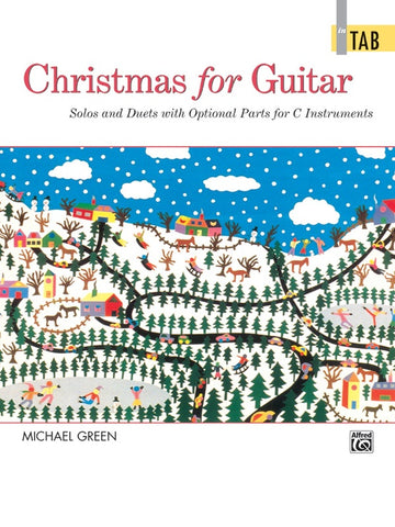 Green, arr. - Christmas for Guitar in TAB - Guitar or Guitar Duet w/Tablature, Vocal, Opt. C Instrument