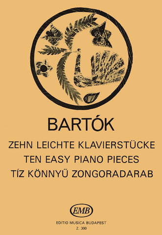 Bartok – Ten Easy Piano Pieces – Piano