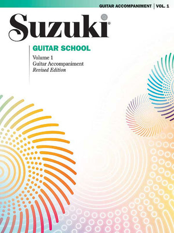 Suzuki Guitar School: Volume 1 (Revised) - Guitar Accompaniment