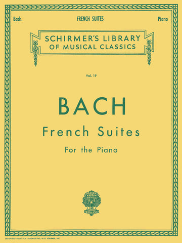 Bach – French Suites, BWV 812-817 – Piano