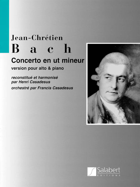 Bach, J.C., ed. Casadesus - Concerto in C Minor - Viola and Piano