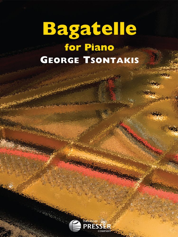 Tsontakis - Bagatelle  - Piano Solo