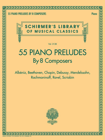Various - 55 Piano Preludes by 8 Composers - Piano