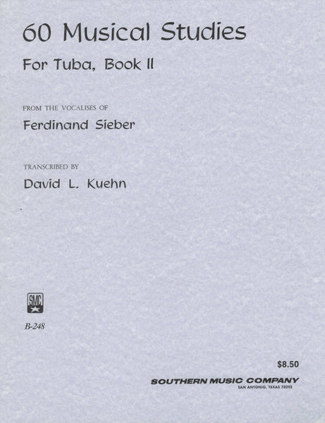 Concone and Sieber, ed. Kuehn - 60 Musical Studies, Book 2 - Tuba Method