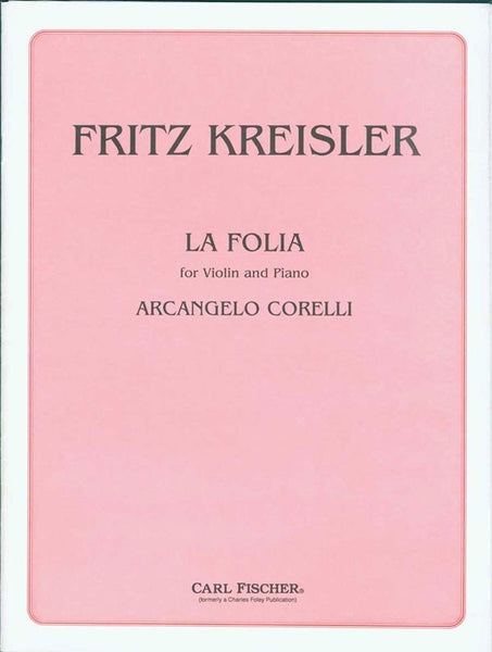Corelli, arr. Kreisler - La Folia - Violin and Piano