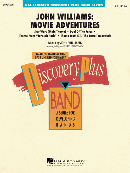 Williams, arr. Sweeney – Movie Adventures – Concert Band