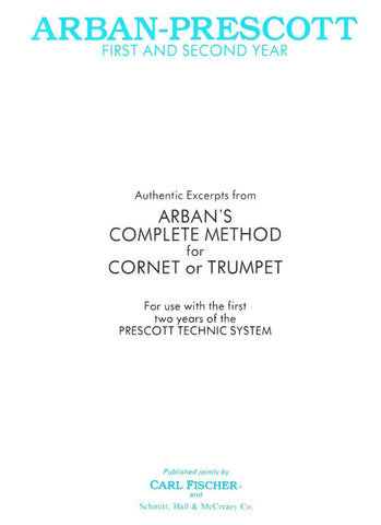 Arban and Prescott - Complete First and Second Year - Trumpet Method