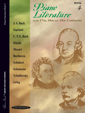 Clark - Piano Literature of the 17th, 18th, and 19th Centuries, Bk. 4 - Piano Method