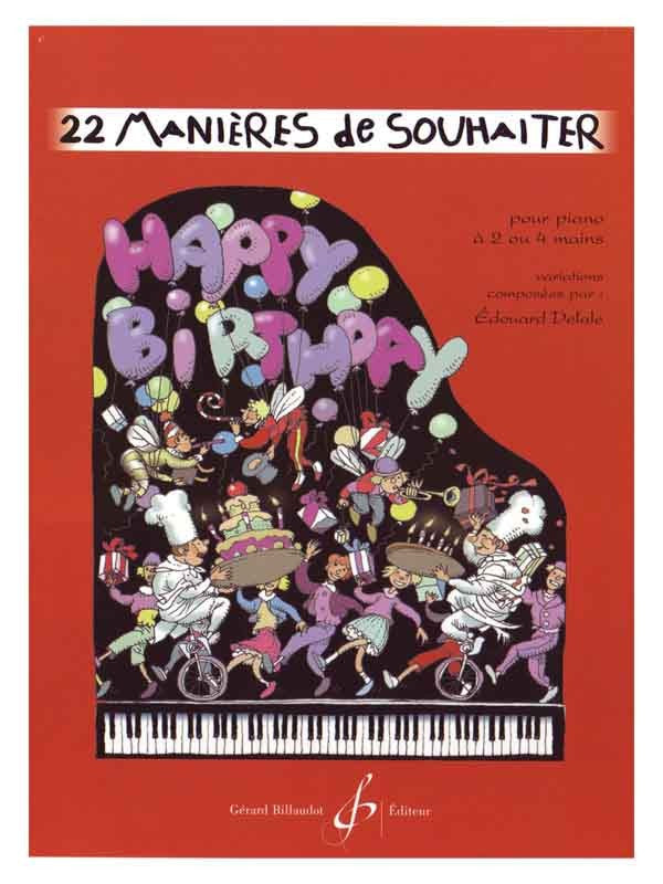 Delale - Happy Birthday Variations - Piano, 4 Hands