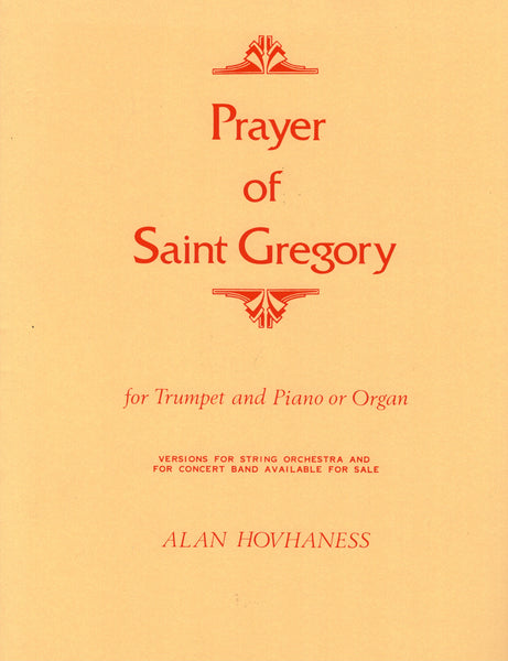 Hovhaness - Prayer of St. Gregory - Trumpet and Organ