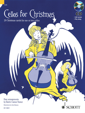 Turner, arr. - Cellos for Christmas (w/CD) - Easy Cello Solo or Duet