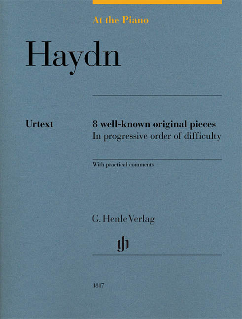 Haydn - At the Piano: 8 Well-known Original Pieces - Piano Solo