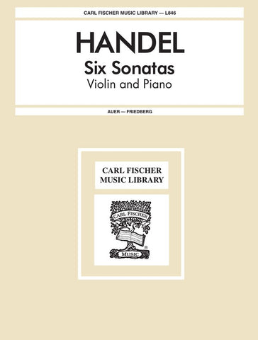 Handel - Six Sonatas - Violin and Piano