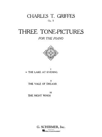 Griffes - Lake at Evening, Op. 5, No. 1 - Piano