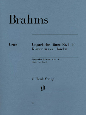 Brahms, ed. Georgii – Hungarian Dances Nos. 1-10 – Piano