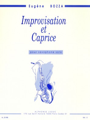 Bozza - Improvisation et Caprice - Saxophone