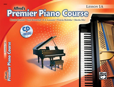 Alfred's Premier: Lesson, 1A (w/CD) - Piano Method