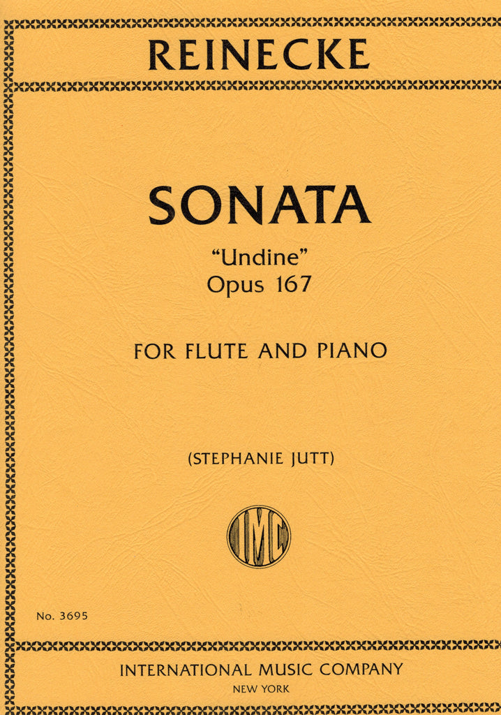 Reinecke, ed. Jutt - "Undine" Sonata, Op. 167 - Flute and Piano